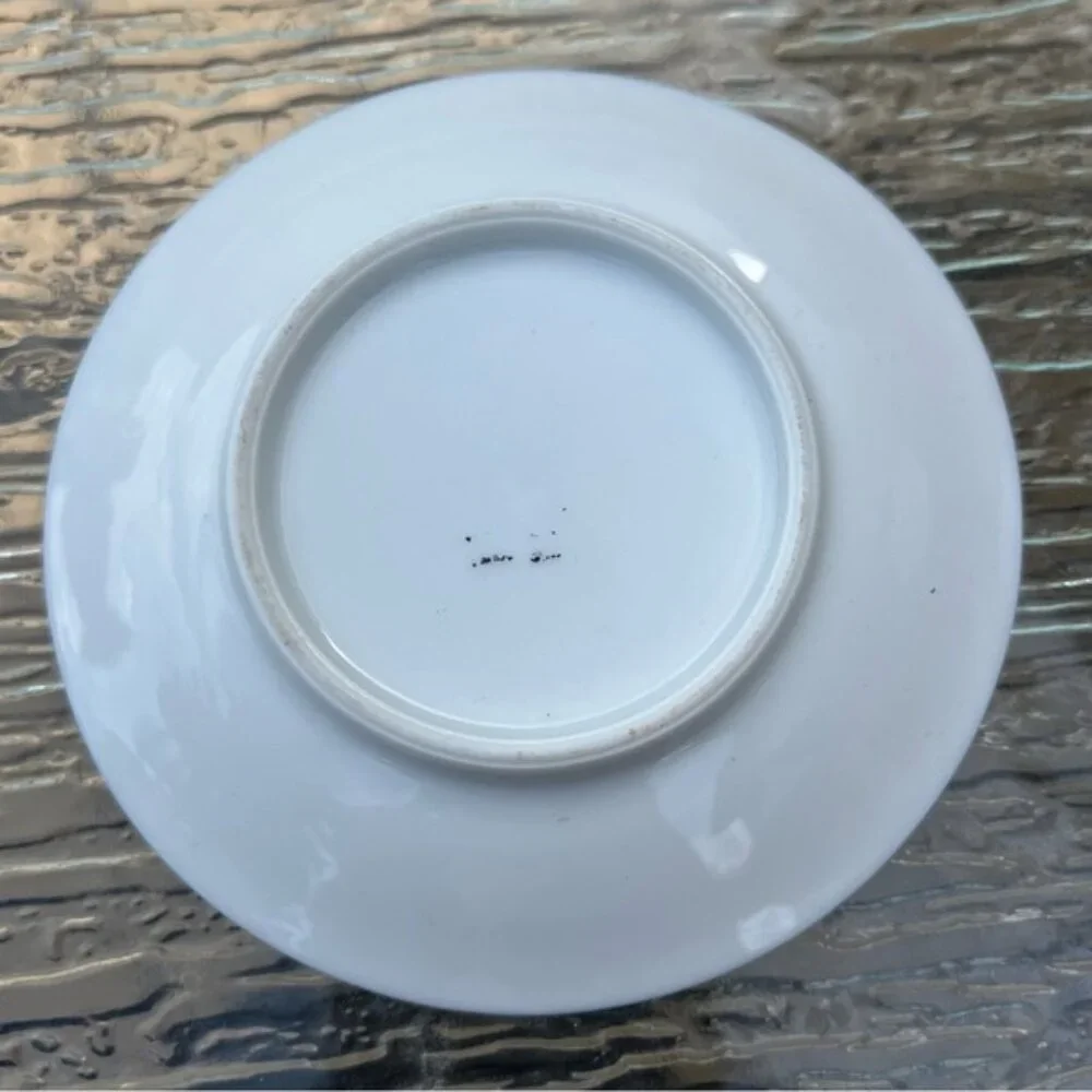 Vintage Trinket / Tea / Butter Pats / Wall Decor Small Plates Birds Set of 4 - Picture 8 of 8